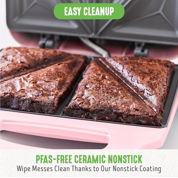 ProElectricNonstickEasyIndicatorLight PFAS-Free PaniniPressGrill&Sandwich Maker - Picture 7 of 11